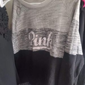 Victorias secret pink crew neck size medium